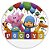 Painel Redondo - Pocoyo - Sublimado 3D - Imagem 1
