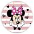 Painel Redondo - Minnie - Sublimado 3D - Imagem 1