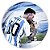 Painel Redondo - Messi  - Sublimado 3D - Imagem 1