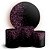 KIT Redondo e Trio - Glitter Preto Rosa - Sublimado 3D - Imagem 1