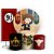 KIT Redondo Trio e Faixa - Harry Potter - Sublimado 3D - Imagem 1