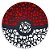 Painel Redondo - Pokemon Iniciais - Sublimado 3D - Imagem 1