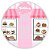 Painel Redondo - Minnie Confeitaria   - Sublimado 3D - Imagem 1