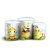 Trio Cilindro -  Abelhinha Cute - Sublimado 3D + Elástico - Imagem 1