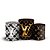 Trio Cilindro -  Louis Vuitton - Sublimado 3D + Elástico - Imagem 1