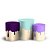 Trio Cilindro -  Tinta Lilas - Sublimado 3D + Elástico - Imagem 1