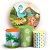 KIT Redondo e Trio - Dinossauro Cute - Sublimado 3D - Imagem 1