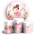 KIT Redondo e Trio - Bailarina - Sublimado 3D - Imagem 1