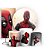 KIT Redondo Trio e Faixa - Dead Pool - Sublimado 3D - Imagem 1