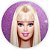 Painel Redondo - Barbie - Sublimado 3D - Imagem 1