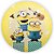 Painel Redondo - Minions - Sublimado 3D - Imagem 1