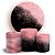 KIT Redondo e Trio - Glitter Rosa - Sublimado 3D - Imagem 1