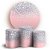 KIT Redondo e Trio - Glitter Prata - Sublimado 3D - Imagem 1