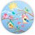 Painel Redondo - Jardim - Sublimado 3D - Imagem 1