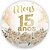Painel Redondo - 15 Anos - Sublimado 3D - Imagem 1