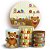 KIT Redondo e Trio - Brinquedos - Sublimado 3D - Imagem 1