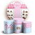 KIT Redondo e Trio - Minnie Confeitaria - Sublimado 3D - Imagem 1