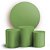 KIT Redondo e Trio - Bohos Verde - Sublimado 3D - Imagem 1