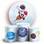 KIT Redondo e Trio - Astronauta - Sublimado 3D - Imagem 1