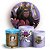 KIT Redondo e Trio - One Piece Robin - Sublimado 3D - Imagem 1