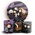 KIT Redondo e Trio - Familia Addams Cute - Sublimado 3D - Imagem 1