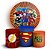 KIT Redondo e Trio - A liga da justiça - Sublimado 3D - Imagem 1