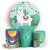 KIT Redondo e Trio - Lhama - Sublimado 3D - Imagem 1