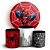KIT Redondo e Trio - Homem Aranha - Sublimado 3D - Imagem 1