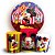 KIT Redondo e Trio - Mickey Circo - Sublimado 3D - Imagem 1