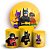KIT Redondo e Trio - Lego - Sublimado 3D - Imagem 1