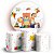 KIT Redondo e Trio - Brinquedos - Sublimado 3D - Imagem 1