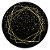 Painel de Mesa - Glitter Dourado - Sublimado 3D - Imagem 1