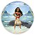Painel de Mesa - Moana - Sublimado 3D - Imagem 1