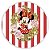 Painel de Mesa - Minnie Vermelha - Sublimado 3D - Imagem 1