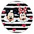 Painel de Mesa - Minnie Vermelha - Sublimado 3D - Imagem 1