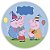 Painel de Mesa - Peppa Pig - Sublimado 3D - Imagem 1