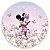 Painel de Mesa - Minnie Rosa - Sublimado 3D - Imagem 1
