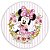 Painel de Mesa - Minnie Rosa - Sublimado 3D - Imagem 1