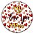 Painel de Mesa - I Love You - Sublimado 3D - Imagem 1