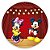 Painel de Mesa - Mickey e Minnie - Sublimado 3D - Imagem 1