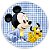 Painel de Mesa - Mickey Baby - Sublimado 3D - Imagem 1