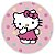 Painel de Mesa - Hello Kitty - Sublimado 3D - Imagem 1