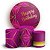 KIT Redondo e Trio - Happy Birthday Rosa - Sublimado 3D - Imagem 1