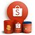 KIT Redondo e Trio - Shopee - Sublimado 3D - Imagem 1