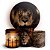 KIT Redondo e Trio - Religioso Leao - Sublimado 3D - Imagem 1