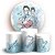 KIT Redondo e Trio - Medicina - Sublimado 3D - Imagem 1