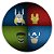 Painel Redondo - Herois - Sublimado 3D - Imagem 1