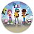 Painel Redondo - PK XD    - Sublimado 3D - Imagem 1