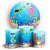 KIT Redondo e Trio - Fundo do Mar - Sublimado 3D - Imagem 1