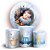 KIT Redondo e Trio - Cha de Bebe - Sublimado 3D - Imagem 1
